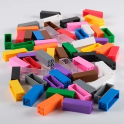 Strictly Briks Toy Building Block - Classic Stackable Half Circle, Triangle, Square Baseplates (96-pieces) -Learning Toys Sales GUEST 50c8031b 5be7 4c68 8e35 241897c4383b