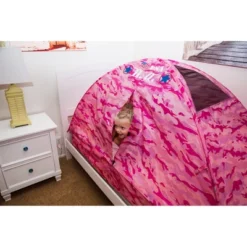 Pacific Play Tents Kids Pink Camo Bed Tent Twin Size -Learning Toys Sales GUEST 51432299 b8da 4243 b6c0 1a84f6164dff
