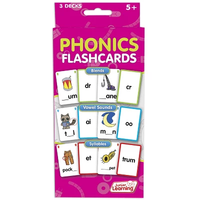 Junior Learning Phonics Flashcards 3 Junior Learning Phonics Flashcards