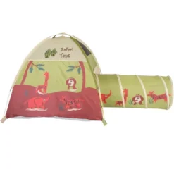 Pacific Play Tents Kids Jungle Safari Play Tent And Tunnel Set Combo 4' X 4' -Learning Toys Sales GUEST 51a22115 7d8c 4b3a a65d 43d250821526