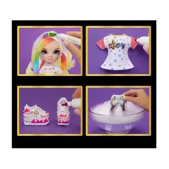 Rainbow High Color & Create DIY Fashion Doll - Blue Eyes/Straight Hair -Learning Toys Sales GUEST 51b45dc0 c14b 49a5 b16e ff1c16d57a52