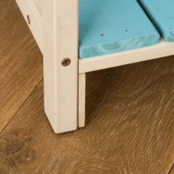 Qaba Kids Kitchen Playset, Wooden Pretend Play Kitchen Toy Set For Toddlers With Chalkboard, Removable Sink, Faucet, Storage Shelves, For 3-8 Years -Learning Toys Sales GUEST 51bee331 4a91 417f 9fe3 f1e082b7cd49