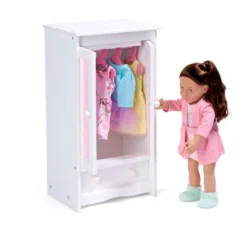Badger Basket Doll Armoire W/ Hangers - White/Pink 10 Badger Basket Doll Armoire W/ Hangers - White/Pink -Learning Toys Sales GUEST 52a7027a 0810 4fb7 83b3 03bdc2542974
