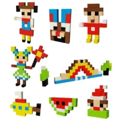 PicassoTiles® Magnetic Cubes, 108 Pieces