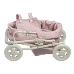 Olivia's Little World - Polka Dots Princess Baby Doll Deluxe Stroller - Pink & Gray -Learning Toys Sales GUEST 52c296b8 01d1 4fb0 afd7 d5b5205618c6