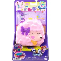 Polly Pocket Groom & Glam Poodle Compact Playset -Learning Toys Sales GUEST 543b0470 5c7b 4597 aeef b40edecd5fbb