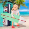 Our Generation Coral With Storybook & Accessories 18" Posable Surfer Doll -Learning Toys Sales GUEST 54bc0b1a e20a 4b0e 8748 e7f842f4299d
