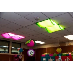 Pacific Play Tents Cozy Shade Classroom Fluorescent Lights Cover Set Of 4 2' X 4.5'