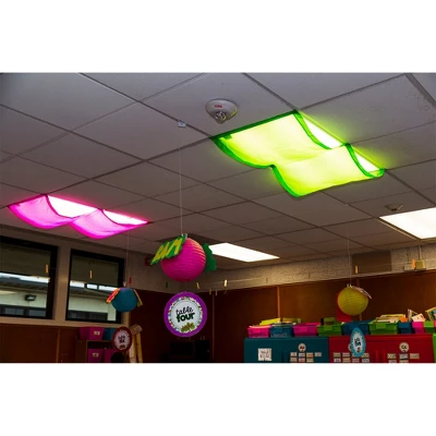 Pacific Play Tents Cozy Shade Classroom Fluorescent Lights Cover Set Of 4 2' X 4.5' 3 Pacific Play Tents Cozy Shade Classroom Fluorescent Lights Cover Set Of 4 2' X 4.5'