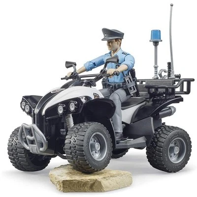 Bruder Police Quad With Police Officer Figure And Accessories 7 Bruder Police Quad With Police Officer Figure And Accessories - Image 5