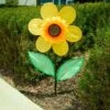 Okuna Outpost 2 Pack Sunflower Wind Spinners Yellow Pinwheels For Yard And Garden Outdoor Decor, 12 X 24 In -Learning Toys Sales GUEST 56d6f8ea 0a83 4e97 848b 54cab029dc6e