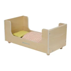 Manhattan Toy Night Night Wooden Play Sleigh Bed With Pillow And Blanket For Dolls And Stuffed Animals -Learning Toys Sales GUEST 5dfdcd47 4843 4e36 8951 9e716bb4d2b4
