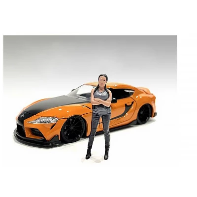 "Car Meet 3" Figure 7 For 1/18 Scale Models By American Diorama 3 "Car Meet 3" Figure 7 For 1/18 Scale Models By American Diorama