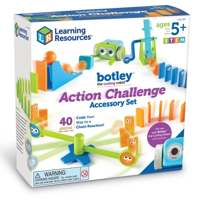 Learning Resources Botley The Coding Robot Action Challenge Accessory Set, 40 Pieces, Ages 5+ 7 Learning Resources Botley The Coding Robot Action Challenge Accessory Set, 40 Pieces, Ages 5+ - Image 5