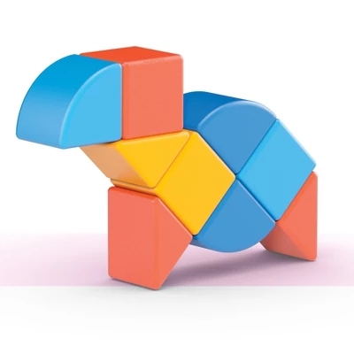 Geomag Magicubes Shapes Recycled 4 Geomag Magicubes Shapes Recycled - Image 2