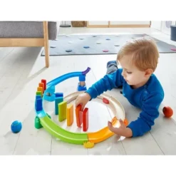 HABA Kulllerbu Kringel Domino Playset - 33 Piece Ball Track Starter Set -Learning Toys Sales GUEST 66936dfe 54fe 4932 9824 deb6e3d49762