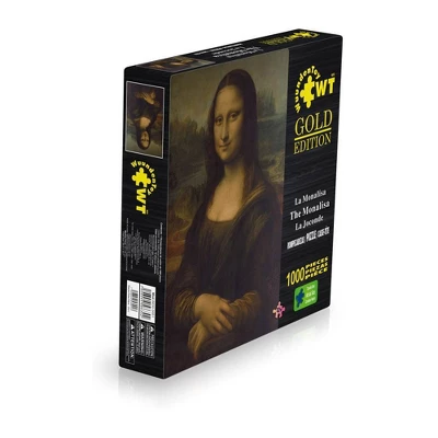 Wuundentoy Gold Edition: The Mona Lisa Jigsaw Puzzle - 1000pc 5 Wuundentoy Gold Edition: The Mona Lisa Jigsaw Puzzle - 1000pc - Image 3