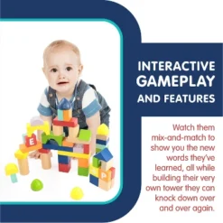 Leo & Friends Count And Spell Block 50-Piece Set 10 Leo & Friends Count And Spell Block 50-Piece Set -Learning Toys Sales GUEST 67b1cba6 0a75 41f2 b46e bfcbbf2b7138