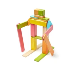 Tegu Magnetic Wooden Blocks, 24-Piece Set, Tints -Learning Toys Sales GUEST 67d3ac09 3e1b 4e03 9434 2857e3154a94