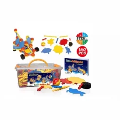 Link Educational Space Building Toys STEM Set For Kids Great For Kids To Build & Use Their Creativity - 160pc Set -Learning Toys Sales GUEST 681ac2e1 fd20 4f50 9980 4bbf433df927