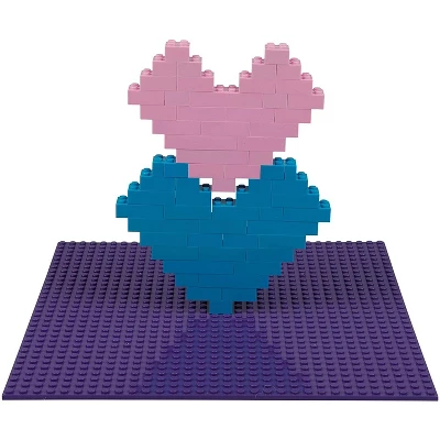Big Bag Of Bricks Large Pink & Purple Building Plates 10"x10", 4 Pack 6 Big Bag Of Bricks Large Pink & Purple Building Plates 10"x10", 4 Pack - Image 4