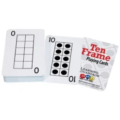 Learning Advantage Ten Frame Playing Cards, 46 Cards -Learning Toys Sales GUEST 6b0267d3 e7e3 44ce 85c2 d5115bc51a56