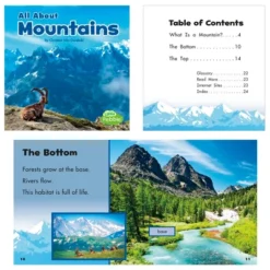 Little Pebble Habitats Book Set, Set Of 8