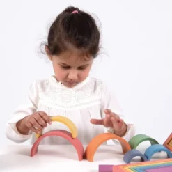 TickiT Wooden Rainbow Architect Arches, Set Of 7 -Learning Toys Sales GUEST 6d291e82 e4c4 4f58 8792 877de9647b15
