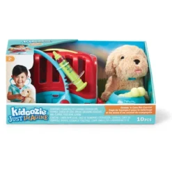 Kidoozie Just Imagine Groom 'N Care Pet Carrier, Pretend Play Vet/Groomer Set, Ages 2+ -Learning Toys Sales GUEST 6d494594 21da 44a1 908e 35c301bdc635