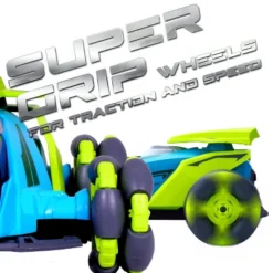 Contixo SC4 RC Car With 360° Rotating, Blue Smoke, One-Key Demonstration, Realistic Sounds & Lights, With 360° Rotating, Blue Smoke -Learning Toys Sales GUEST 6d8580b2 acea 4dbf bfbe 7e3ba16609c9