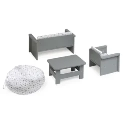 Living Room Furniture Set For 18" Dolls - Gray/White -Learning Toys Sales GUEST 6dad0770 4228 46c6 aa71 fc32dc36fc51