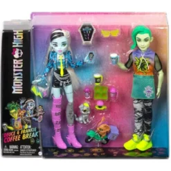 Monster High Deuce + Frankie Coffee Break Dolls -Learning Toys Sales GUEST 6dc10688 a224 41c3 85ca cc50cc0e7c8e