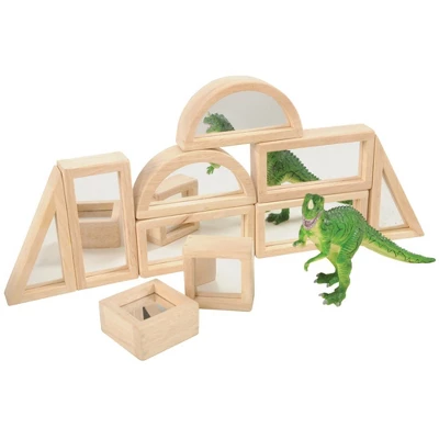 Guidecraft Guidecraft Hardwood Mirror Blocks - 10 Piece Set 4 Guidecraft Guidecraft Hardwood Mirror Blocks - 10 Piece Set - Image 2