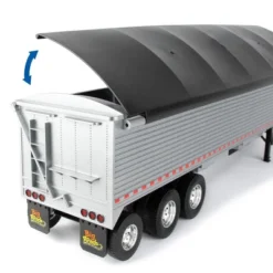 ERTL 1/16 Big Roads Black Peterbilt Model 367 With Grain Trailer And Lights & Sounds 47367 -Learning Toys Sales GUEST 72010bca b55f 4f6f b788 a24adba54bb7