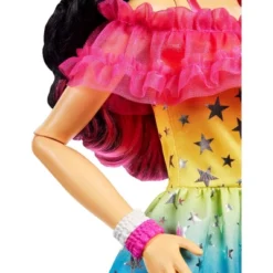 Barbie 28" Large Doll With Black Hair And Rainbow Dress -Learning Toys Sales GUEST 72e24f15 ab58 4f14 a267 7cc3390f60d7