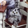 The Queen's Treasures 18 Inch Doll Pet Realistic Grey Striped Kitty Cat -Learning Toys Sales GUEST 732bcec9 819b 4c83 9367 b5b51a26a3a4