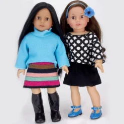 Sophia’s 9 Piece Winter Set For 18" Dolls, Blue/Black -Learning Toys Sales GUEST 73367a23 d062 48f1 9e38 57add66e1532