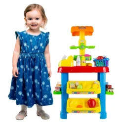 Kids Grocery Store Selling Stand- Supermarket Playset By Toy Time -Learning Toys Sales GUEST 745357fb 50d3 49ec ac7d 8e6693cce33a