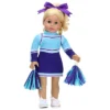 Sophia's - 18" Doll - Cheerleader Dress, Pom-pom & Hair Bow Set - Aqua/Purple -Learning Toys Sales GUEST 74ca7b11 3a7a 4b4e 86ff fbc1d9f39c10