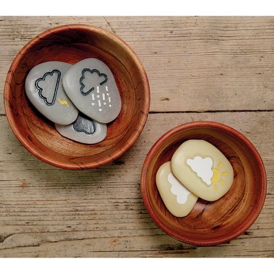 Yellow Door Weather Stones - Set Of 10 6 Yellow Door Weather Stones - Set Of 10 - Image 4