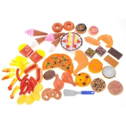 Link 130 Pcs Deluxe Pretend Play, Food Assortment Set, Plastic Grocery And Pantry Items -Learning Toys Sales GUEST 792c64f9 a9cc 41af a04f abd1b58f037a