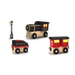 MasterPieces Wood Train Sets - Lionel Original Steam Engine 3 Piece Set -Learning Toys Sales GUEST 79e8ba3a 58fb 4ac4 8152 5252fd866ec5