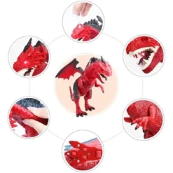 Contixo DR3 RC Dragon Dinosaur Toy -Walking Robot Dinosaur Toy With Light Up Roaring & Spraying Effect For Kids -Learning Toys Sales GUEST 7aeb77d7 a173 4eb4 9ea9 5a092ed91e88