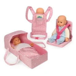 First Class 5-Piece Doll Travel Set - Pink/Stars -Learning Toys Sales GUEST 7b92405e 633f 4498 934c 879a67855b14