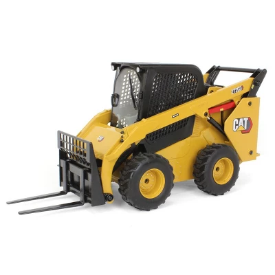Diecast Masters 1/16 Radio Control CAT 272D3 Skid Steer Loader W/ Bucket, Auger, Forks & Broom 28007 3 Diecast Masters 1/16 Radio Control CAT 272D3 Skid Steer Loader W/ Bucket, Auger, Forks & Broom 28007