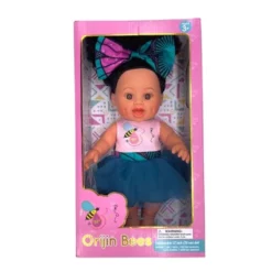 Orijin Bees Natural Puffy 12" Baby Bee Doll - Black Hair With Brown Eyes -Learning Toys Sales GUEST 7d90b073 8b73 4be8 858f b53b8af90355