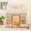 Costway Kids Play Castle Tent Large Playhouse Toys Gifts With Star Lights Washable Mat -Learning Toys Sales GUEST 7e298791 eae5 4406 84f4 a229ab222365