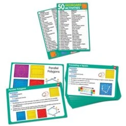 Junior Learning 50 Geoboards Activities