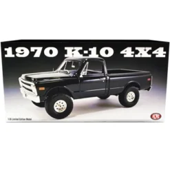 1970 Chevrolet K10 4x4 Pickup Truck Black Limited Edition To 1050 Pieces Worldwide 1/18 Diecast Model Car By ACME -Learning Toys Sales GUEST 7fffb861 7da9 4611 9de1 57847f93ca88