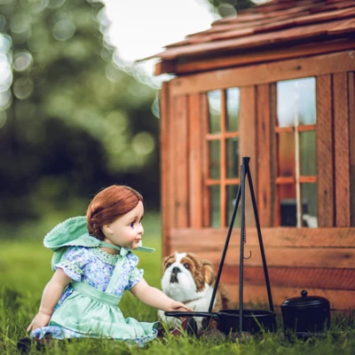 The Queen's Treasures Little House Cooking Set And Fire Pit For 18 In Dolls 4 The Queen's Treasures Little House Cooking Set And Fire Pit For 18 In Dolls - Image 2